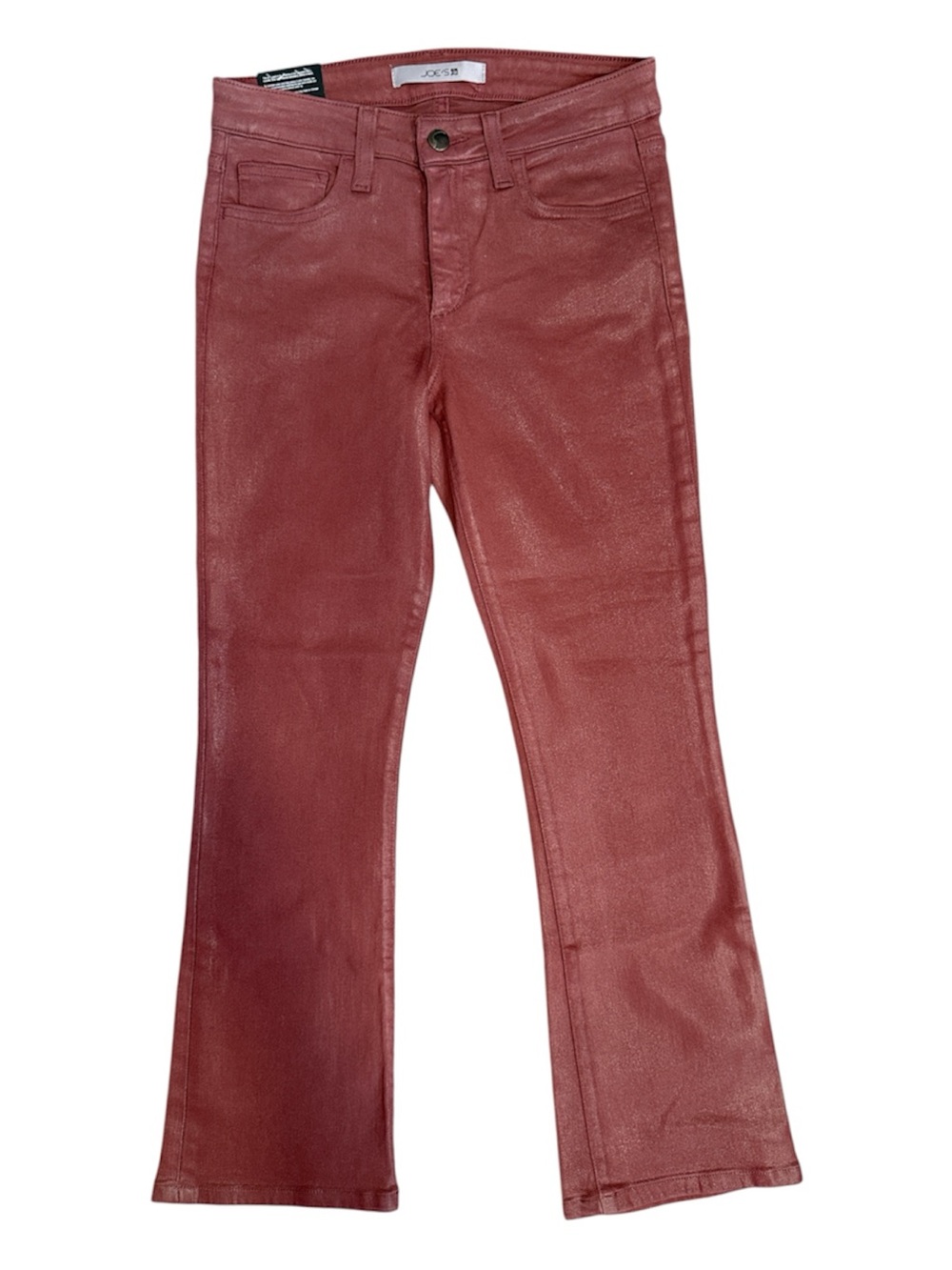 Joe's Jeans Women's Red Coated Flare Jeans
